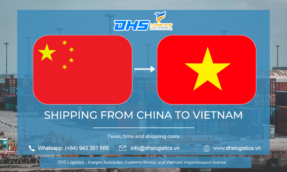 shipping goods from china to vietnam