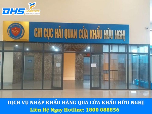 Dịch vụ nhập khẩu hàng qua cửa khẩu Hữu Nghị