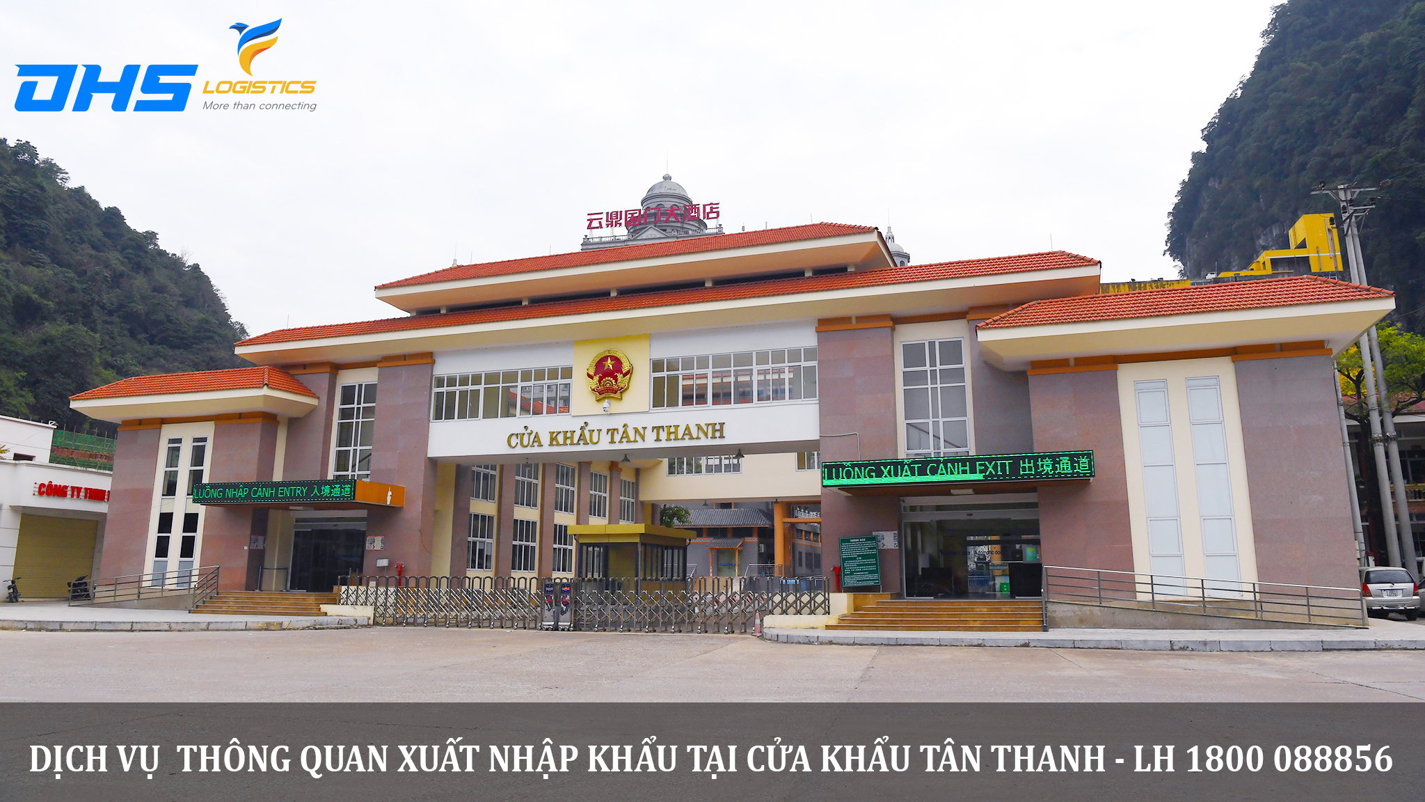 Dịch vụ thông quan xuất nhập khẩu tại cửa khẩu Tân Thanh