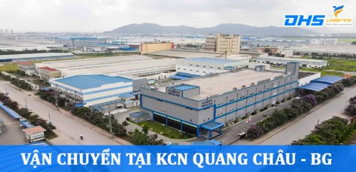 Dịch vụ vận chuyển hàng tại KCN Quang Châu - Bắc Giang