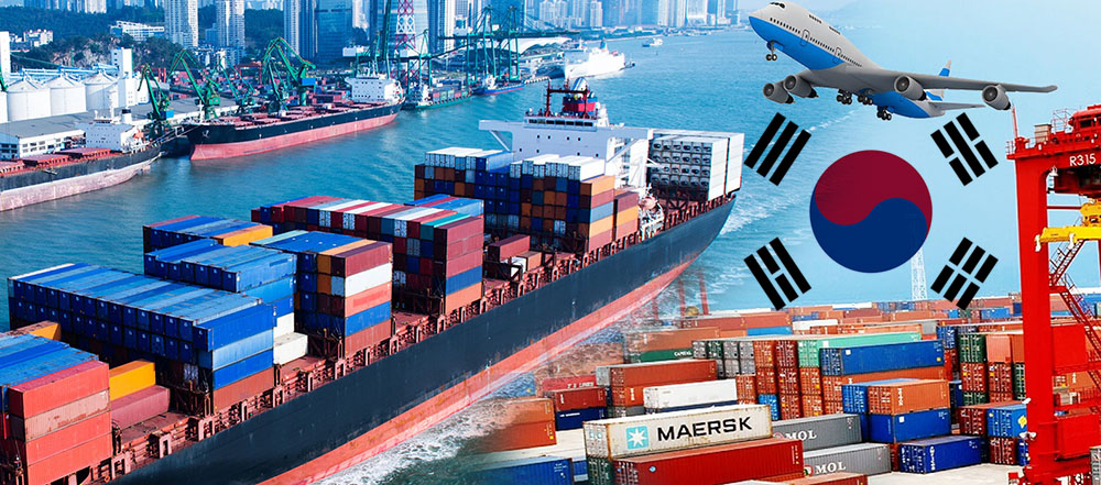 Dịch vụ xuất khẩu hàng hóa sang Hàn Quốc trọn gói
